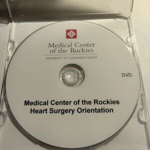 Medical Center of the Rockies Heart Surgery Orientation University Colorado DVD